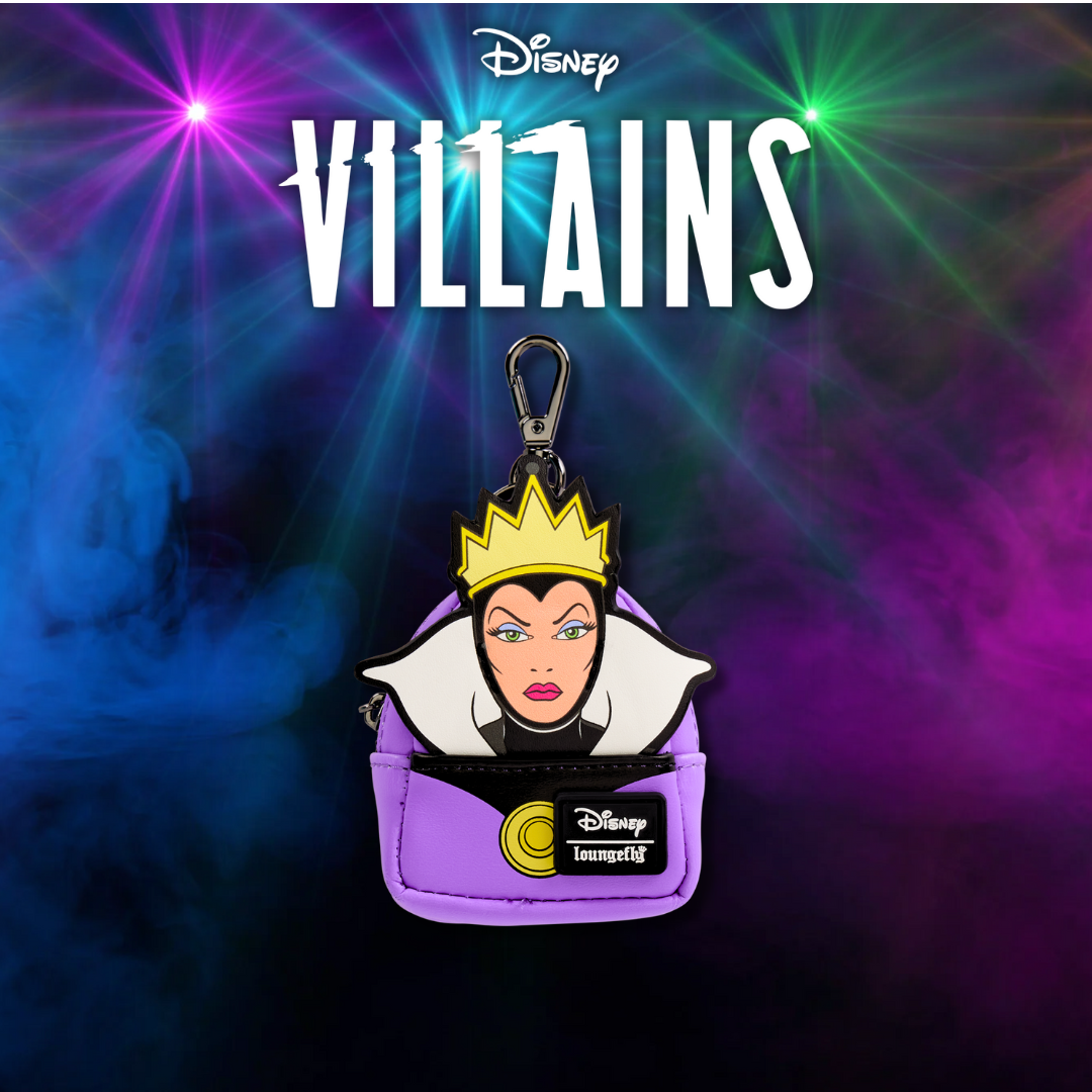 Evil Queen Mini Backpack Keychain Charm