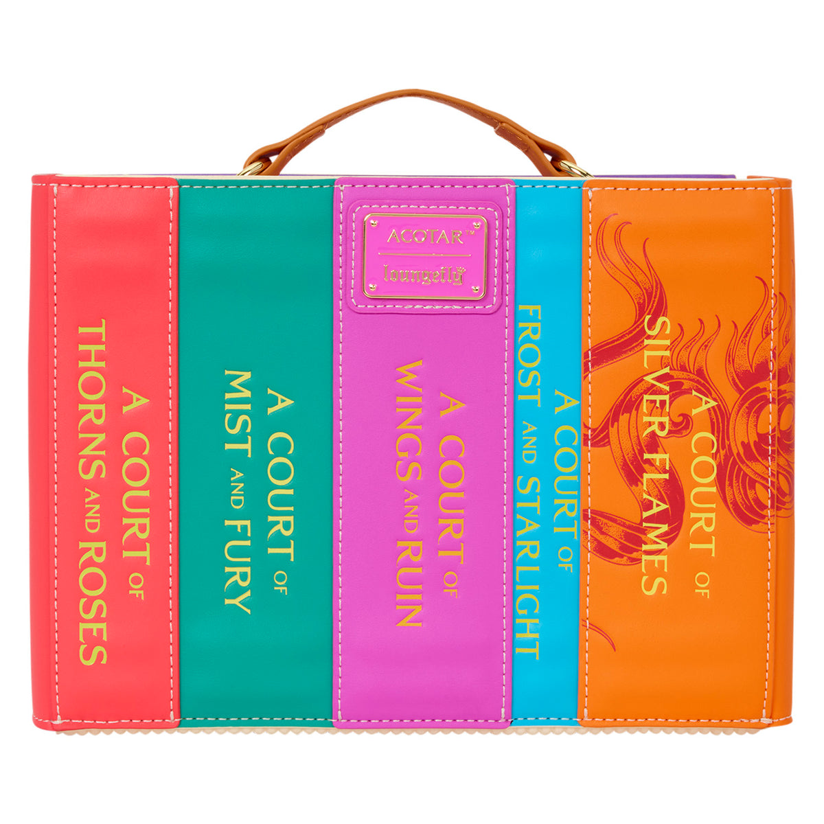 A Court of Thorns and Roses Book Series Figural Crossbody Bag