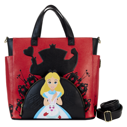 Disney Alice in Wonderland Villains Convertible Crossbody Purse
