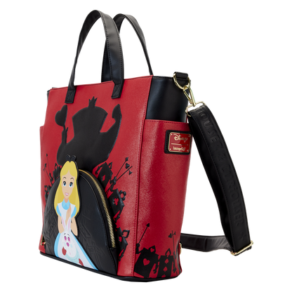 Disney Alice in Wonderland Villains Convertible Crossbody Purse