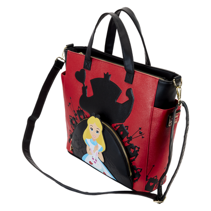 Disney Alice in Wonderland Villains Convertible Crossbody Purse