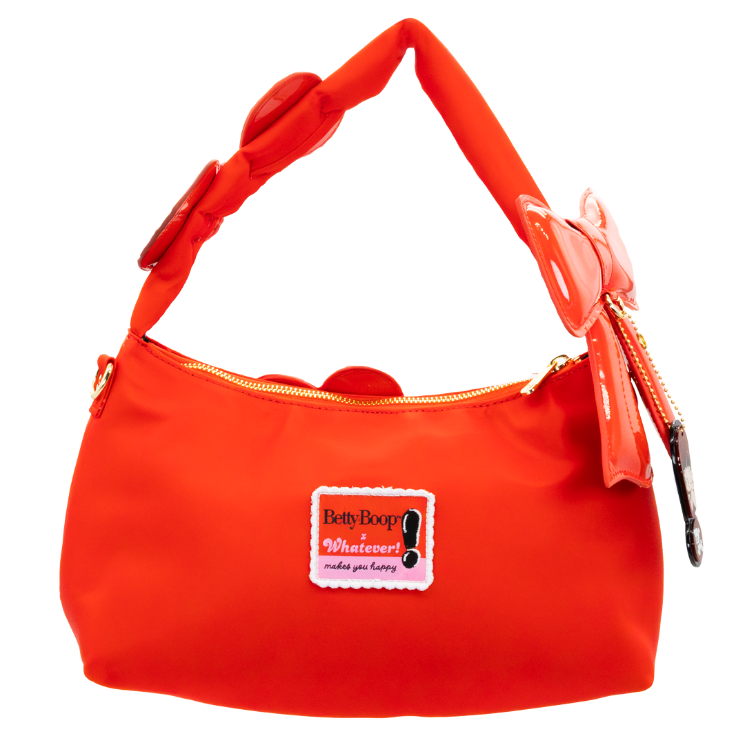 Betty Boop Padded Nylon Baguette w/ Webbing Strap
