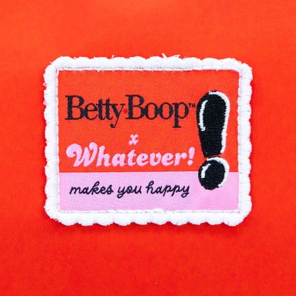 Betty Boop Padded Nylon Baguette w/ Webbing Strap