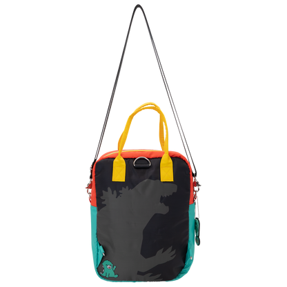 Chibi Godzilla Raids Again Reversible/Convertible Crossbody Bag