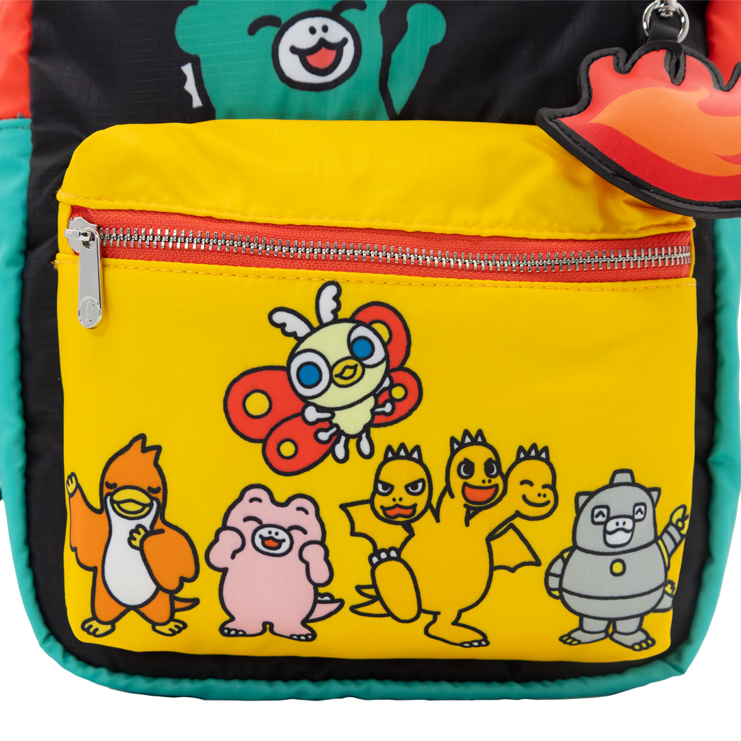 Chibi Godzilla Raids Again Reversible/Convertible Crossbody Bag