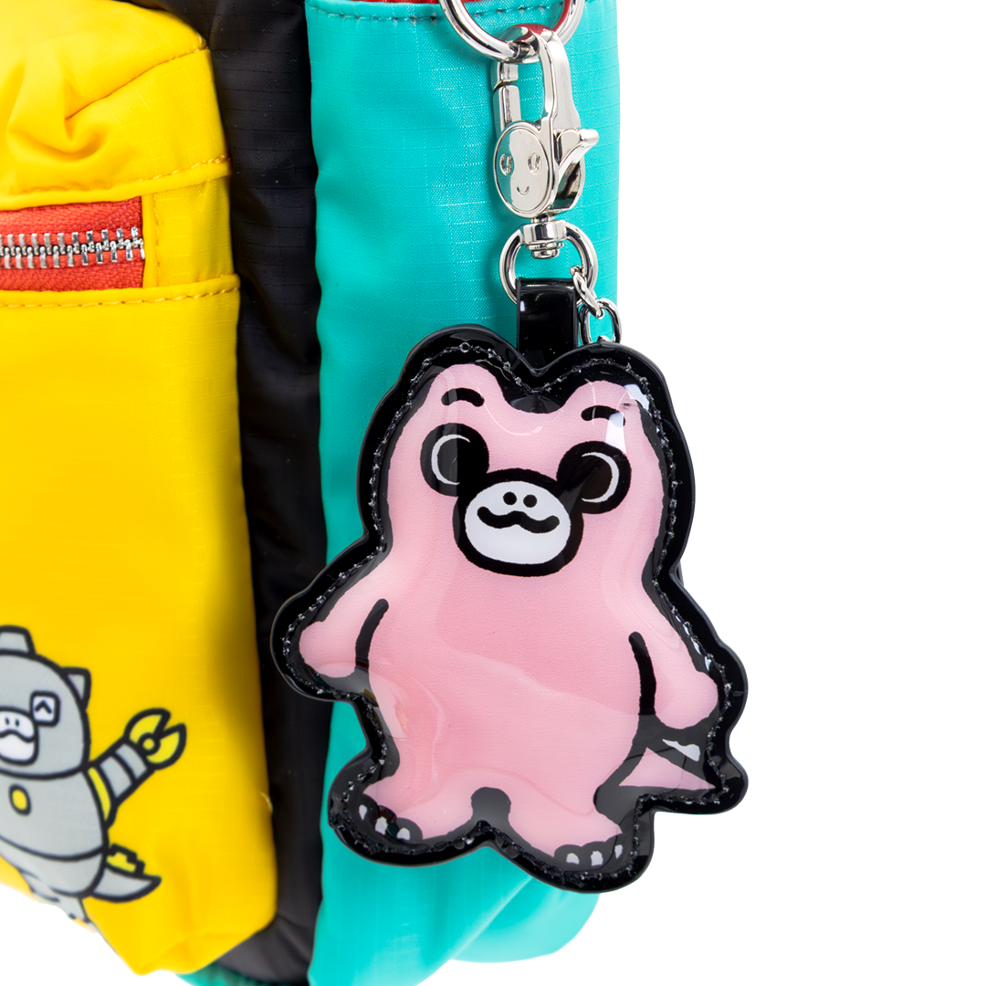 Chibi Godzilla Raids Again Mystery Bag Padded Vinyl Bag Charms