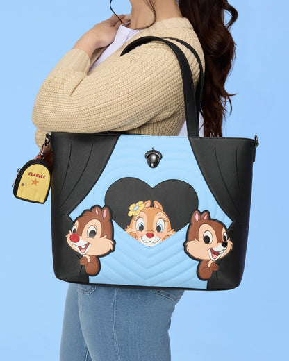 Chip 'n' Dale Two Chips & a Miss Tote Bag with Coin Bag