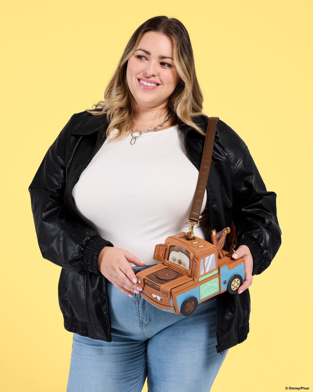 Disney Pixar Cars 20th Anniversary Mater Figural Crossbody Bag
