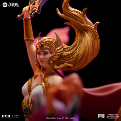 SHE-RA AND SWIFT WIND DELUXE - MASTERS OF THE UNIVERSE - ART SCALE 1/10