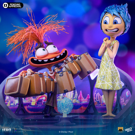 STATUE JOY & ANXIETY DELUXE - INSIDE OUT 2 - ART SCALE 1/10