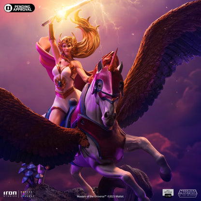 SHE-RA AND SWIFT WIND DELUXE - MASTERS OF THE UNIVERSE - ART SCALE 1/10