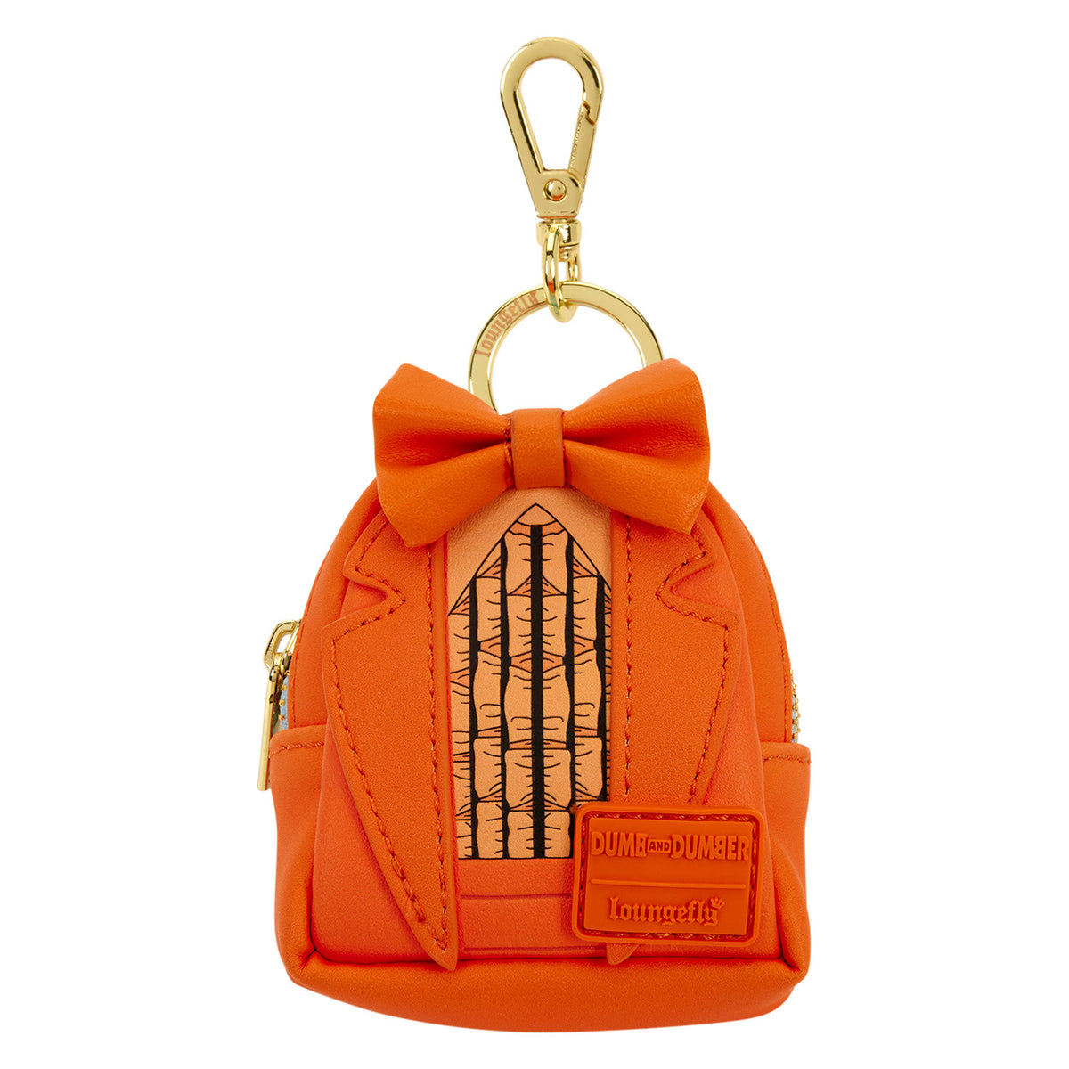 Dumb & Dumber Suit Reversible Cosplay Mini Backpack Keychain Charm