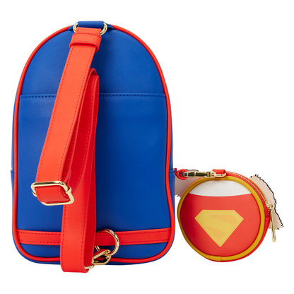 Supergirl Krypto Sling Crossbody Bag with Coin Bag