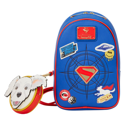 Supergirl Krypto Sling Crossbody Bag with Coin Bag