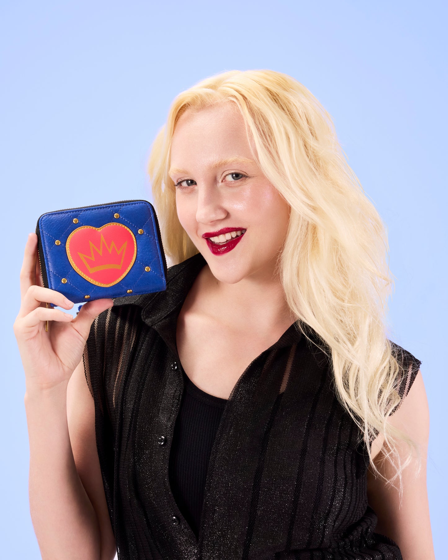 Descendants Evie Cosplay Zip Around Wallet