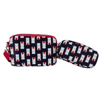 Demon Slayer All-Over Print Sling Crossbody Bag with Coin Bag