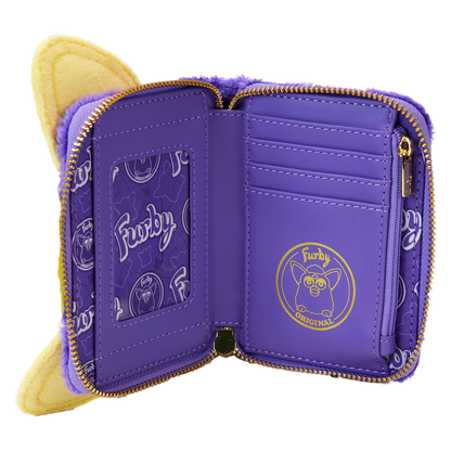 Furby Plush Cosplay Lenticular Zip Around Wallet