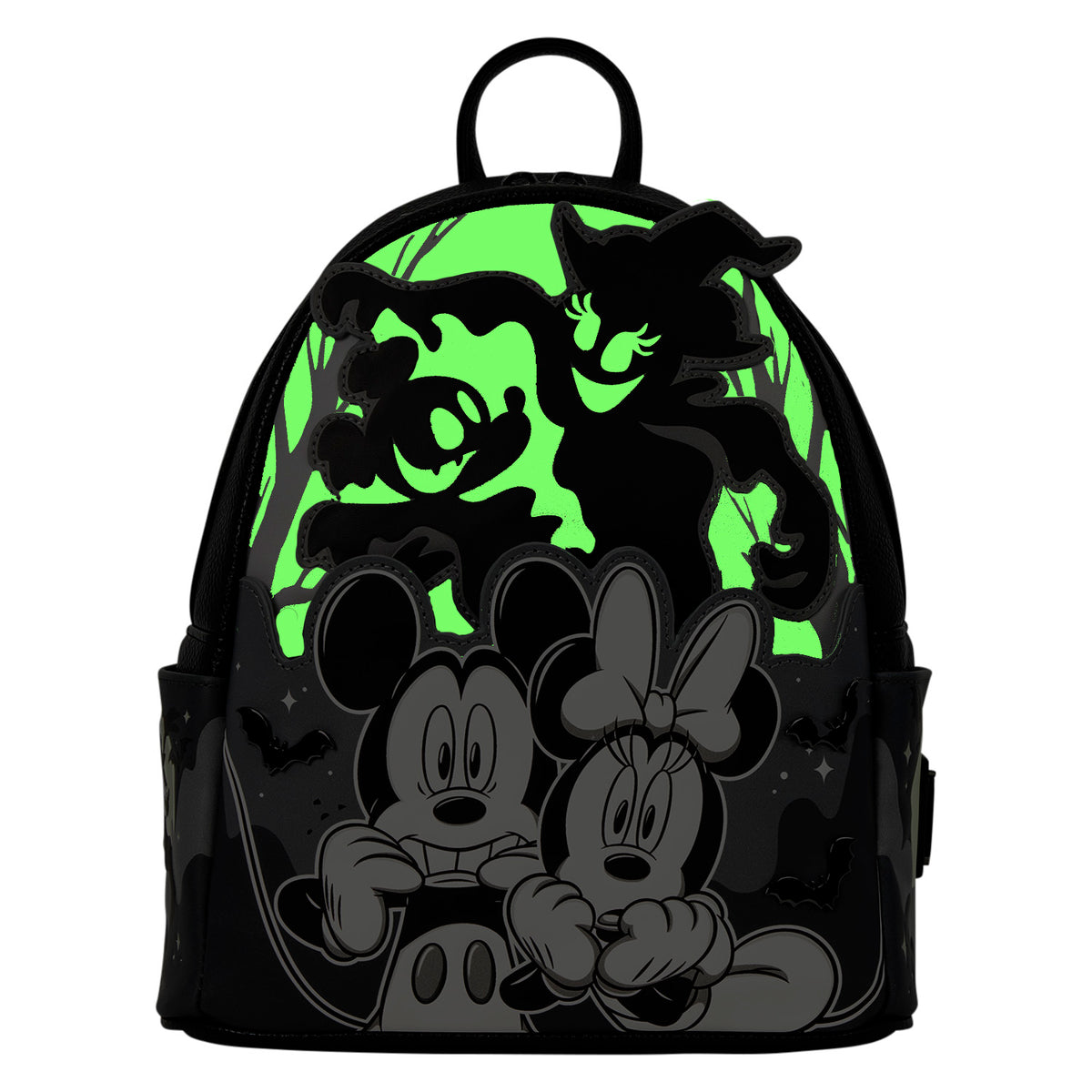 Mickey & Minnie Ghost Light-Up Glow Mini Backpack