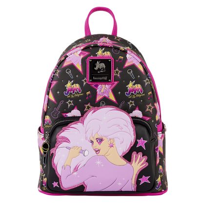 Jem and the Holograms Glitter All-Over Print Mini Backpack