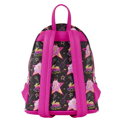 Jem and the Holograms Glitter All-Over Print Mini Backpack