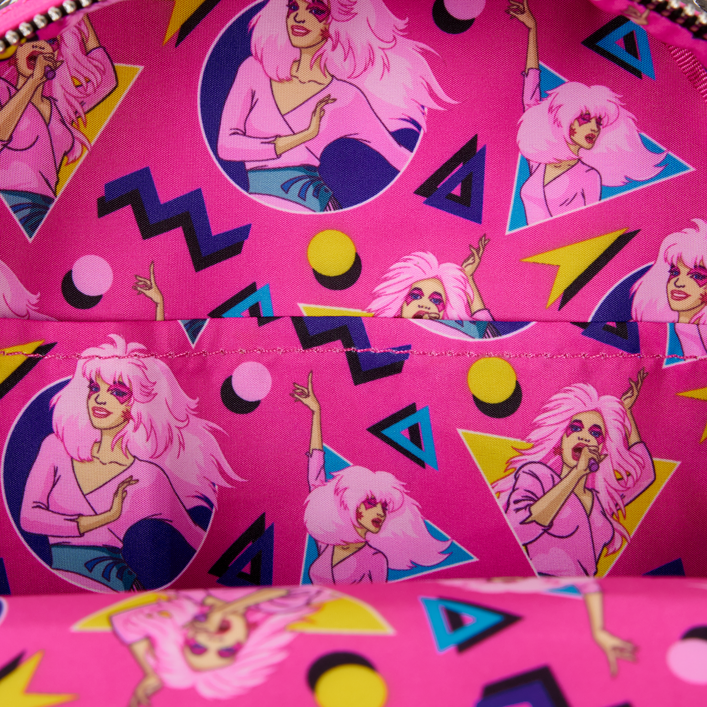 Jem and the Holograms Glitter All-Over Print Mini Backpack