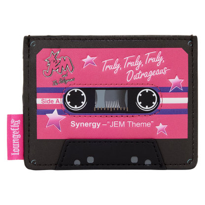Jem and the Holograms Cassette Card Holder