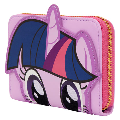 My Little Pony Twilight Sparkle Cosplay Glitter Zip Around Wallet