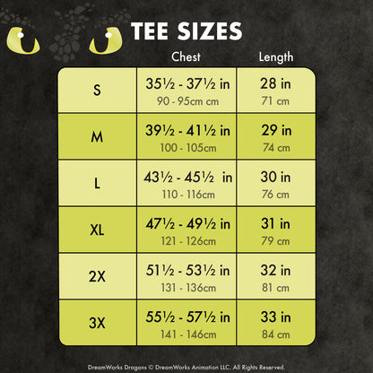 How To Train Your Dragon Night Fury Toothless Unisex Tee