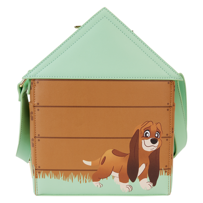 I Heart Disney Dogs Doghouse Triple Lenticular Figural Crossbody Bag