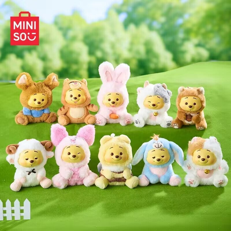 Disney Winnie the Pooh Miniso Vinyl Plush Pendant Blind Box - AUTHENTIC