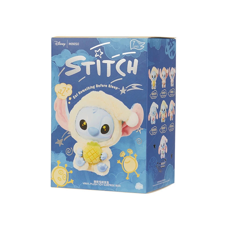 Disney Stitch Eat Before Sleep Vinyl Plush Pendant Blind Box - AUTHENTIC