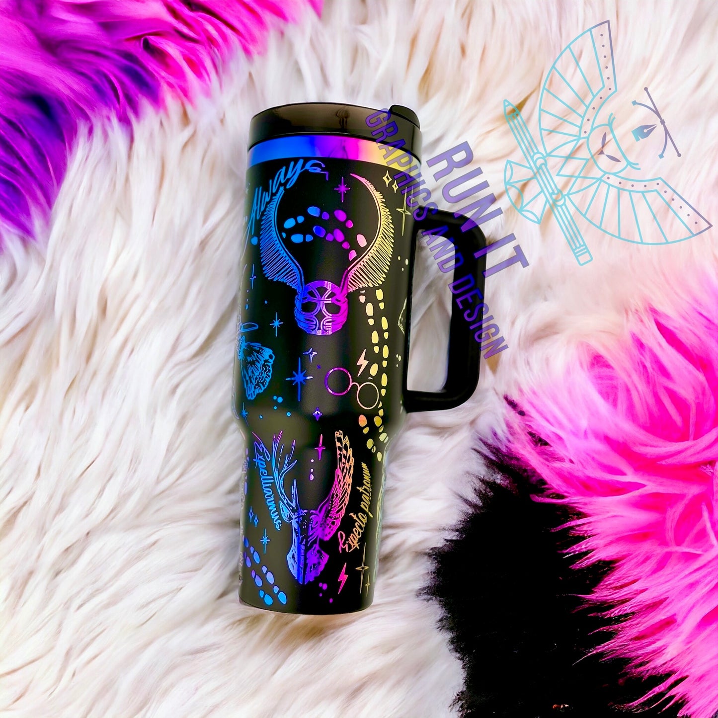 Harry Potter 40oz Rainbow Tumbler