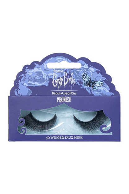 Tim Burton's Corpse Bride X Beauty Creations "Promise" 3D Winged Faux Mink (Lashes)