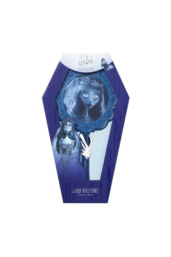 Tim Burton's Corpse Bride X Beauty Creations "Learn Your Vows" Handheld Mirror