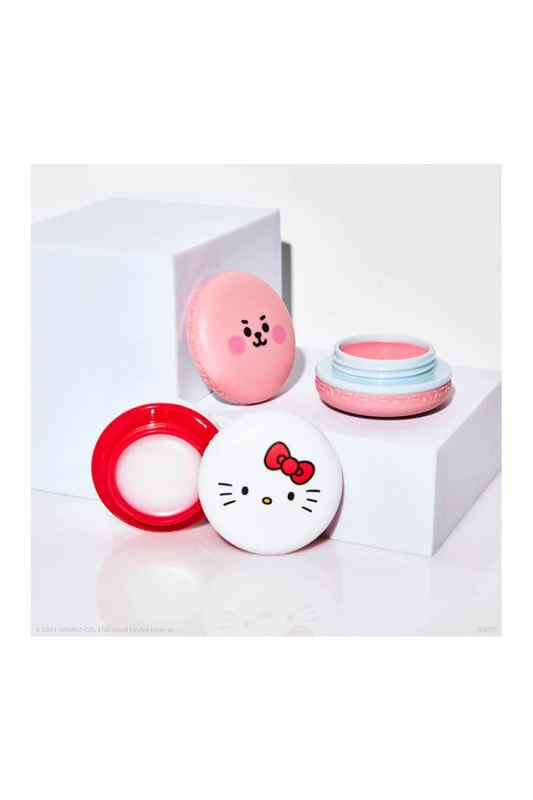 THE CREME SHOP x Hello Kitty BT21 Moisturizing Macaron Lip Balm Duo