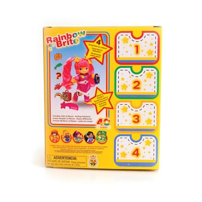 Rainbow Brite Tickled Pink 5 1/2-Inch Fashion Doll