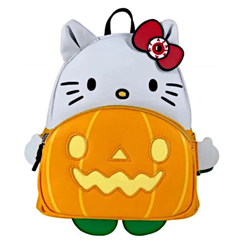 Sanrio Hello Kitty Holding Pumpkin Glow-In-The-Dark Cosplay Mini Backpack