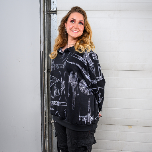 Star Wars Ship Slouch Sweater