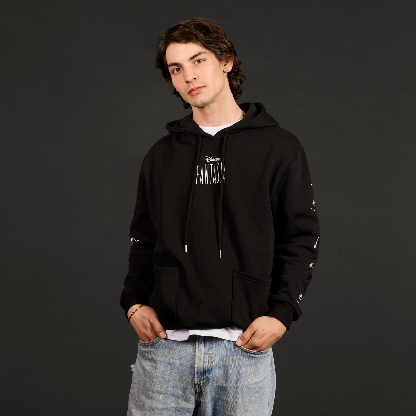 Sorcerer Mickey Glow In The Dark Hoodie