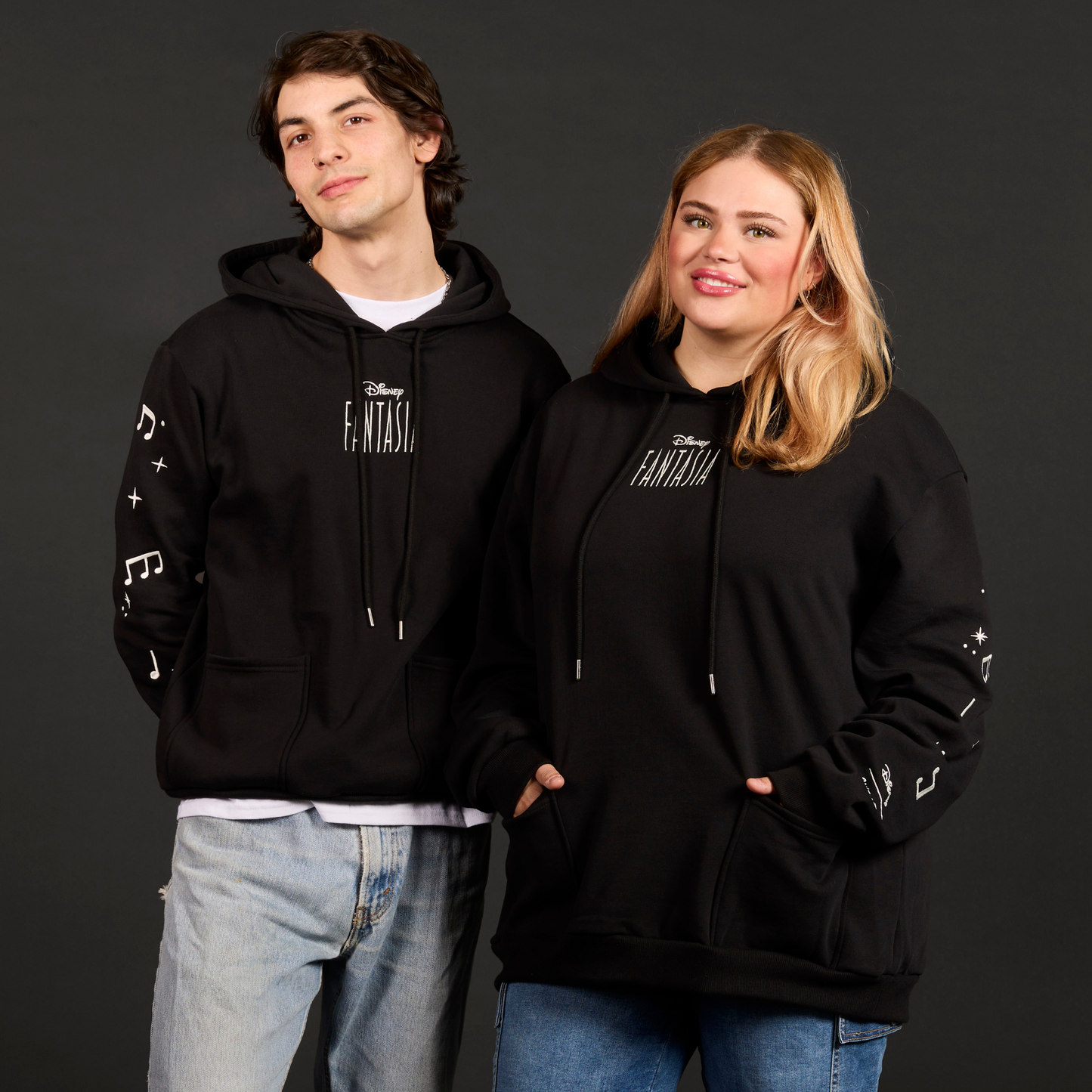 Sorcerer Mickey Glow In The Dark Hoodie