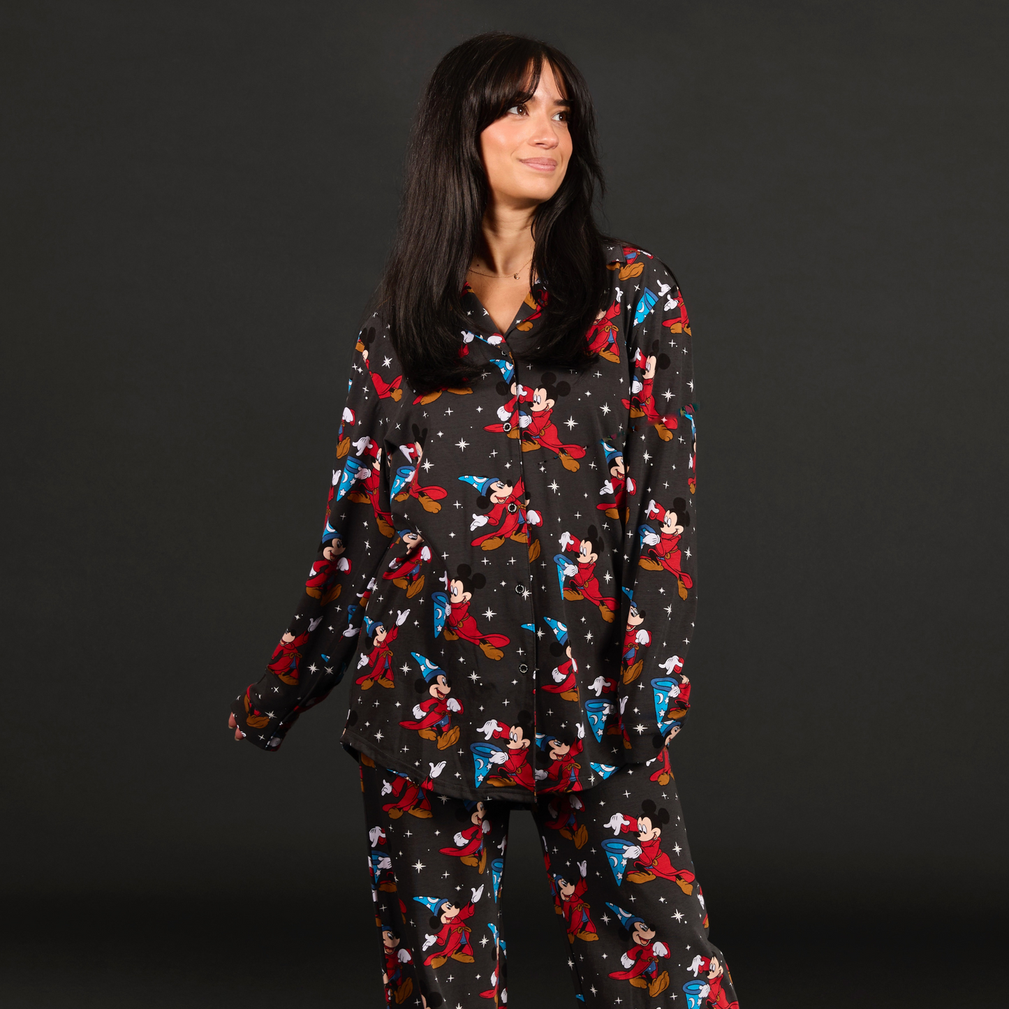 Sorcerer Mickey Glow In The Dark PJ Set