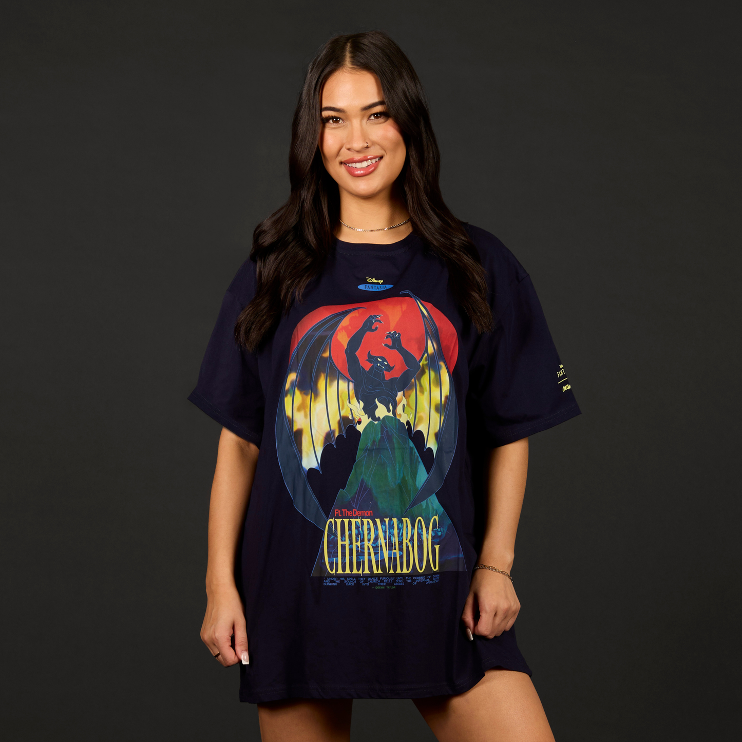 Fantasia Chernabog T-Shirt Dress