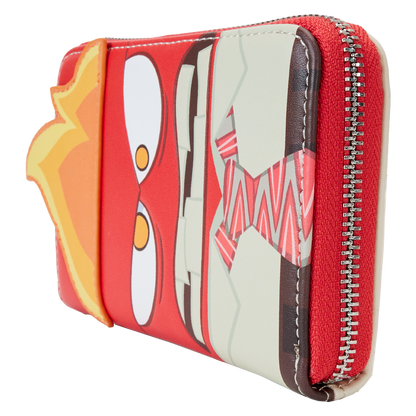 Inside Out  Anger Cosplay Glow Zip Around Wallet