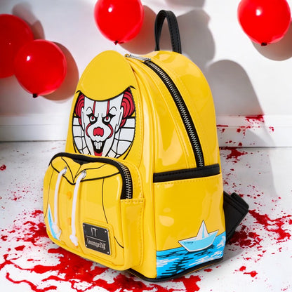 It Pennywise Raincoat Cosplay Glow Mini Backpack