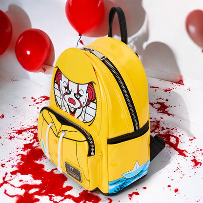 It Pennywise Raincoat Cosplay Glow Mini Backpack