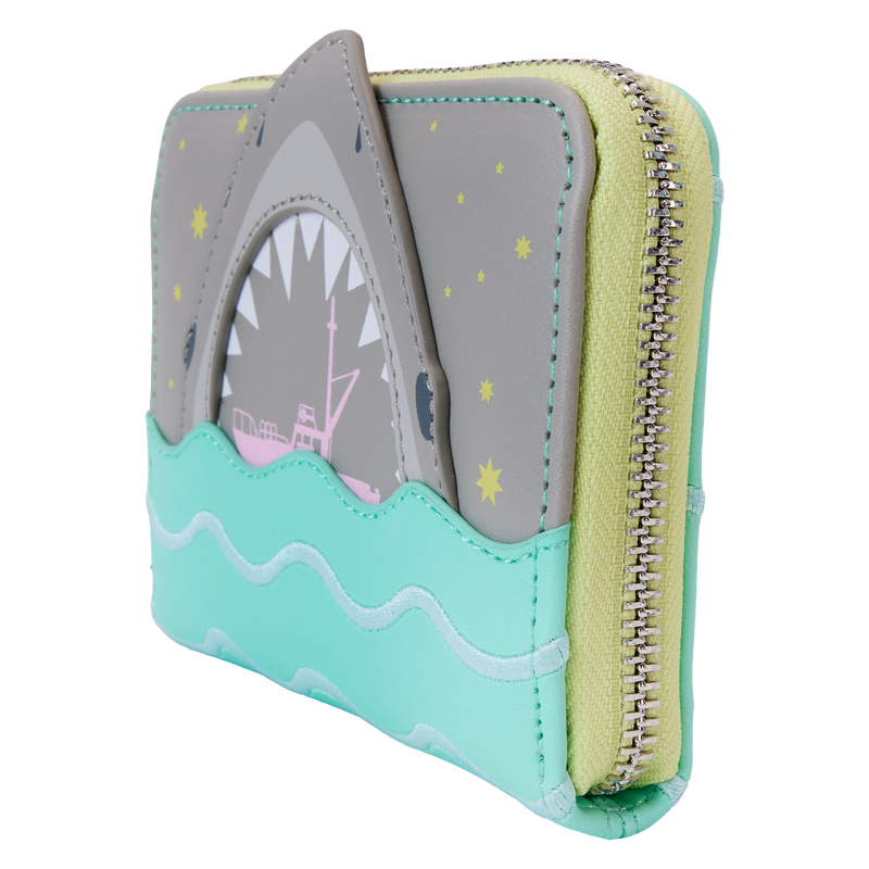 Jaws Glow Zip Around Wallet