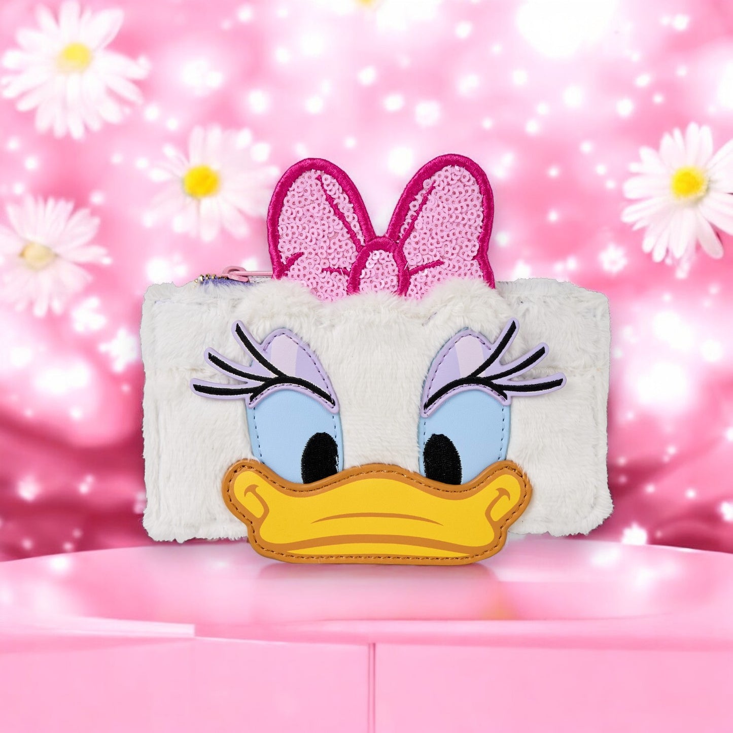 Disney Daisy Duck 85th Anniversary Plush Large Card Holder