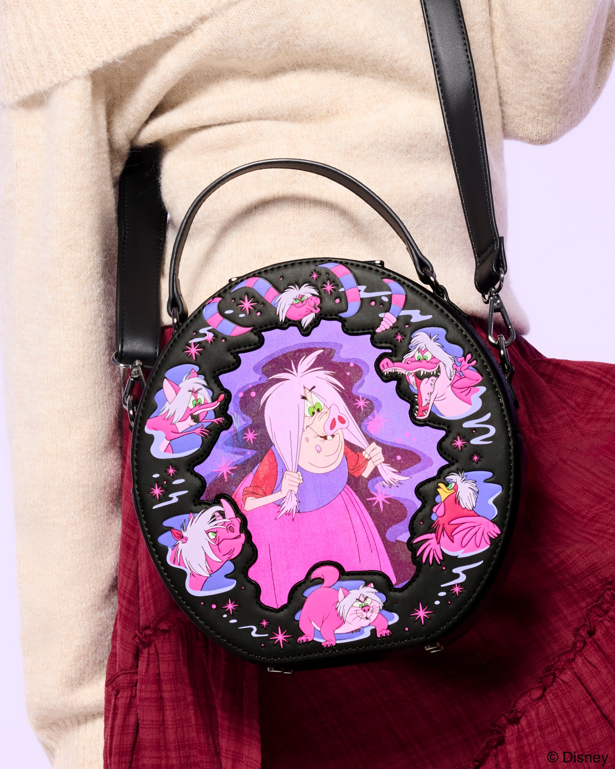 【美品】マダムミーナ MADAM MINA バニティ ショルダーバッグ Madam Mim Lenticular Crossbody Bag – Turtle Treasures