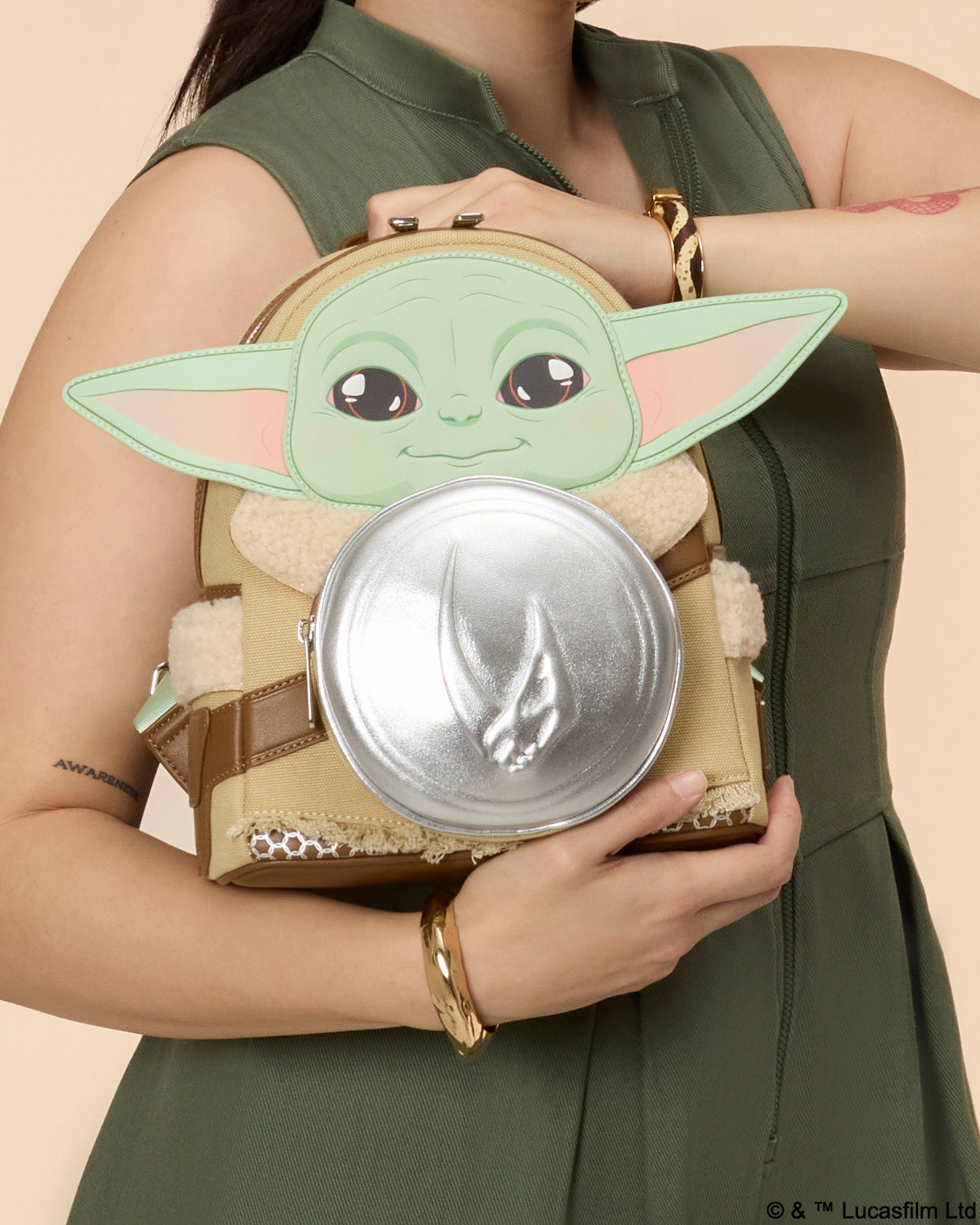 STAR WARS™ The Mandalorian Grogu & Anzellan Mini Backpack