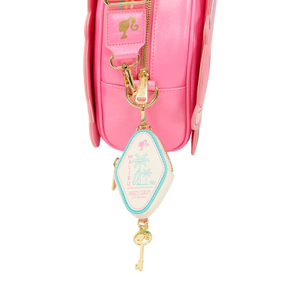 Barbie Corvette Car Light-Up Crossbody Bag with Coin Bag